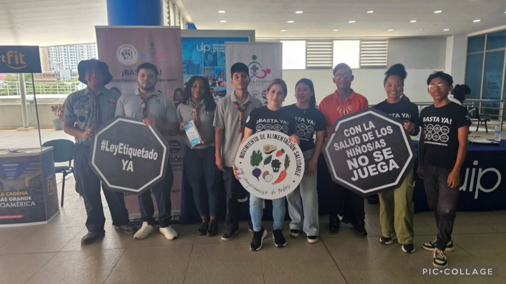 Participación en la Feria de Salud organizada por la Universidad Interamericana de Panamá.