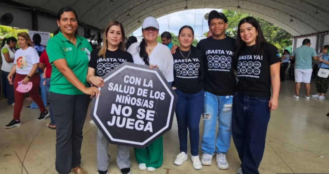 Participacion en ‘La Gran Tetada’, organizada por el Ministerio de Salud.